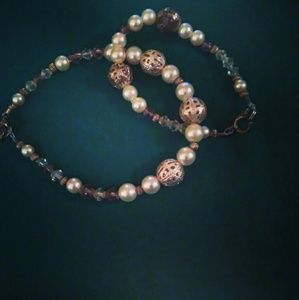 Mother daughter bracelet set